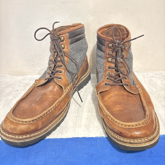 Wolverine 1883 Brown Leather Lace-Up Boot Shoes , Men\'s size 13 main image 5